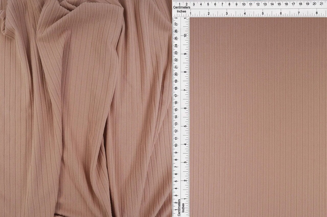 8x3 Yummy Ribbed Fabric 58/60", Perfect for Loungewear & Casualwear